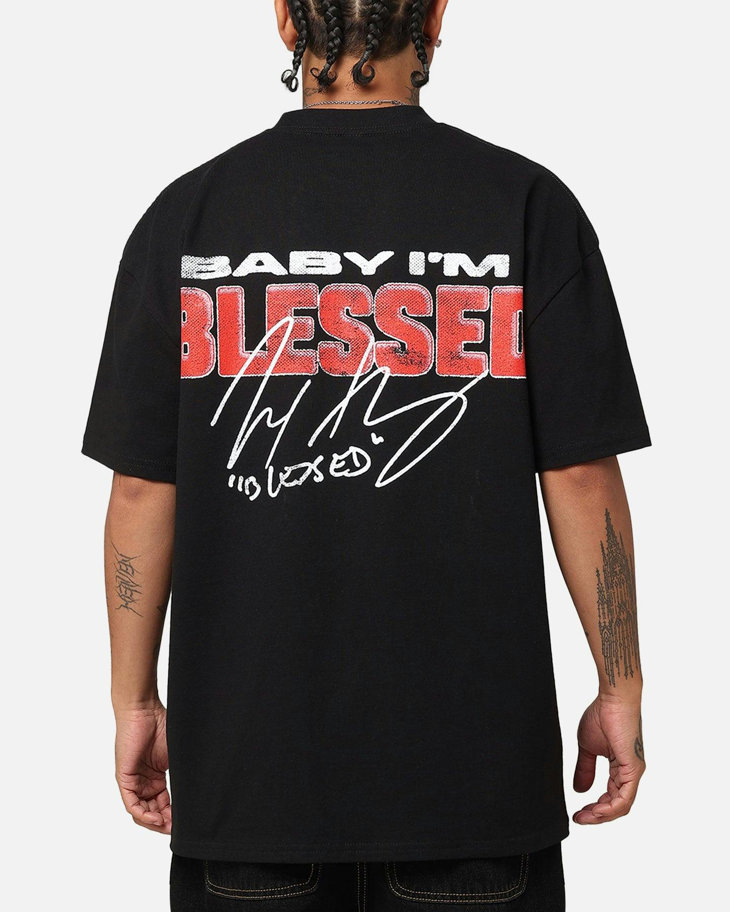 UFC Max Holloway Baby I'm Blessed Heavyweight T-Shirt