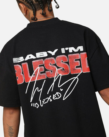 UFC Max Holloway Baby I'm Blessed Heavyweight T-Shirt