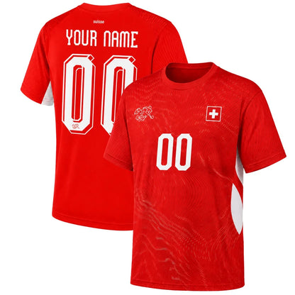 Switzerland Home Soccer Jersey World Cup 2026