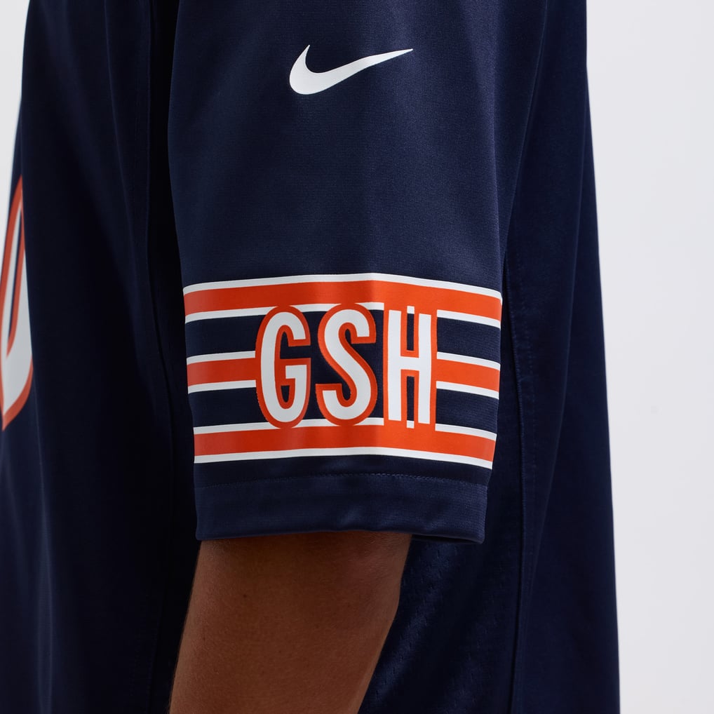 Chicago Bears 2026 Home Player Game Jersey Navy