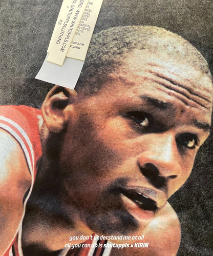 MJ Michael Jordan 1.1 BIG FACE GRAPHIC TE