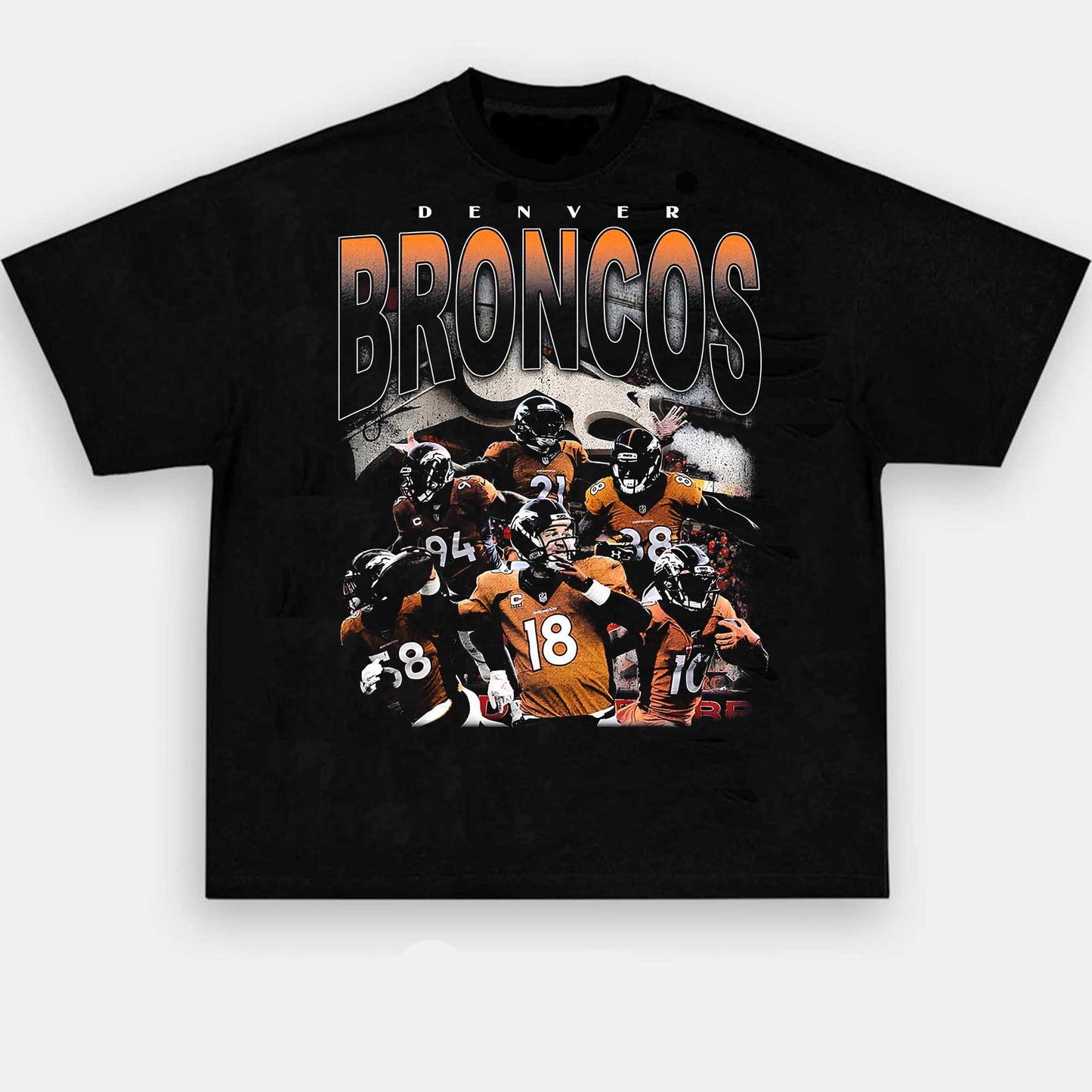 2015 BRONCOS 1.0 TEE - AMERICAN FOOTBALL GRAPHIC TEE | Personalize with Your Name