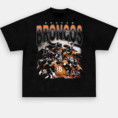 2015 BRONCOS 1.0 TEE - AMERICAN FOOTBALL GRAPHIC TEE | Personalize with Your Name