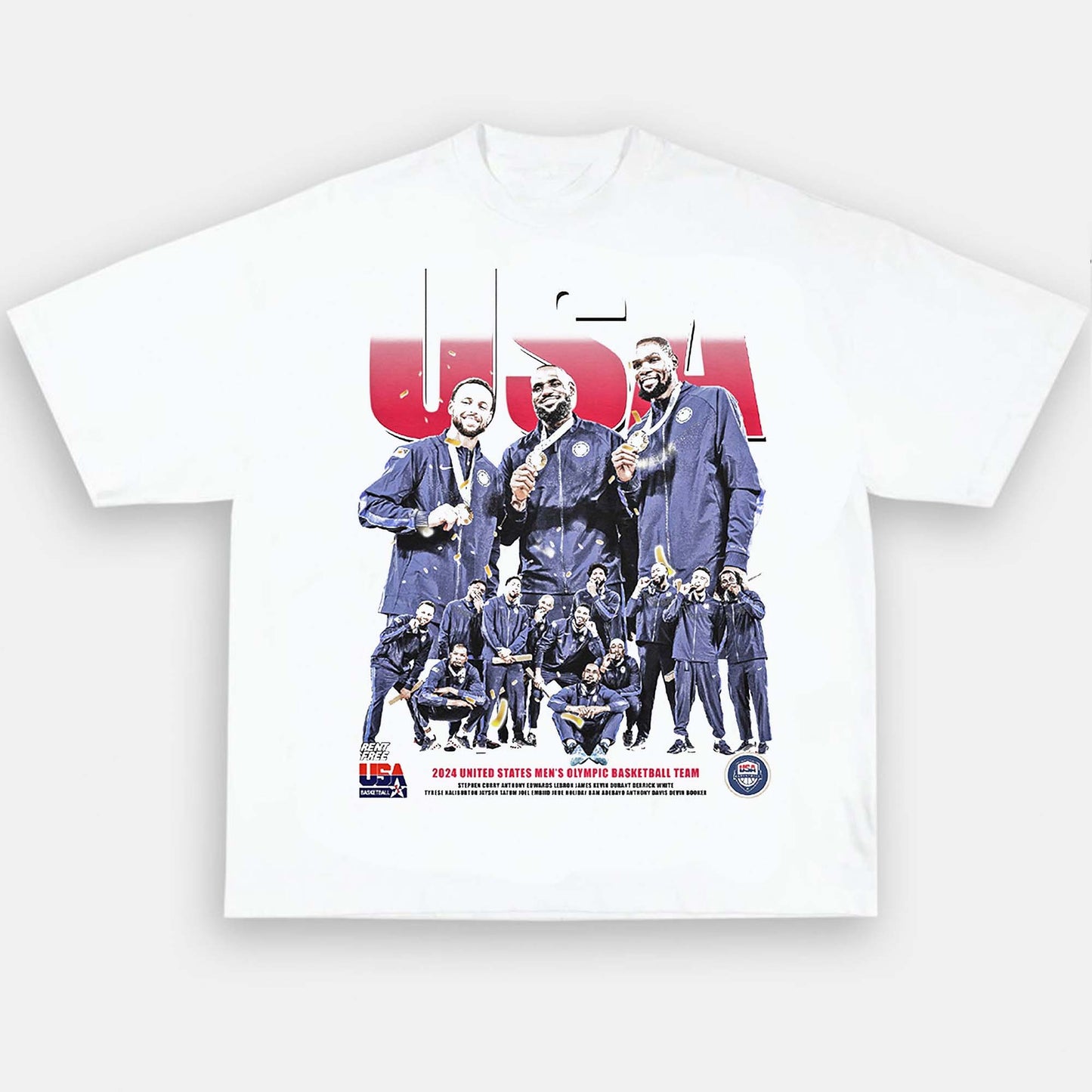 2024 Olympic Gold Medal Tee | Personalize with Your Name