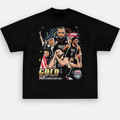 2024 USA BASKETBALL TEAM 8.21 GRAPHIC TEE | Personalize with Your Name