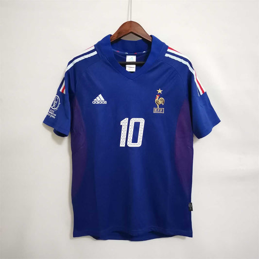 Zidane France Home Shirt 2002