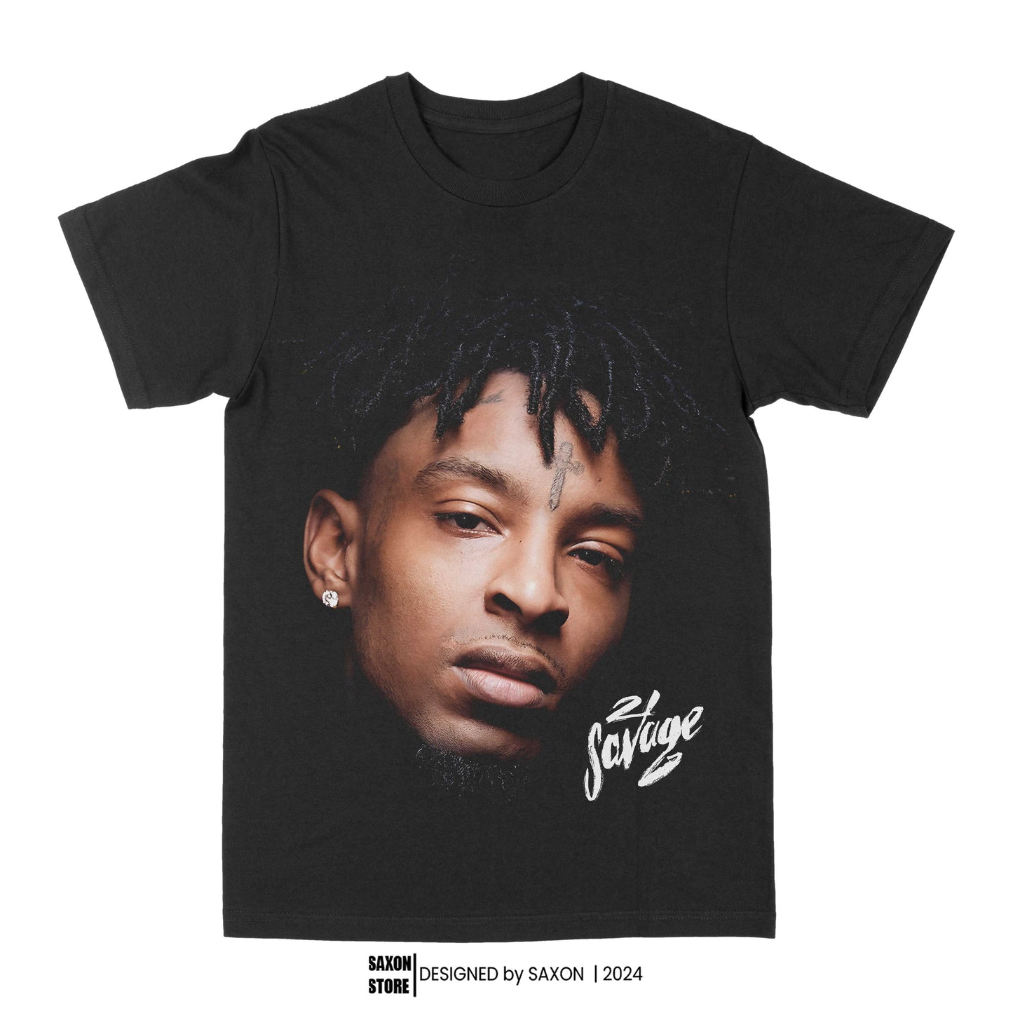 21 Savage "Big Face" Graphic Tee