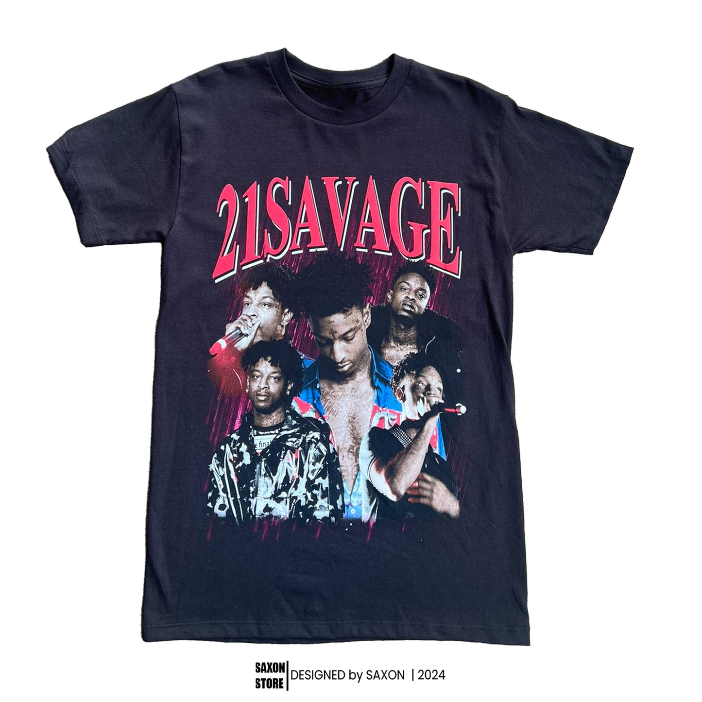21 Savage "Red Rain" Graphic Tee