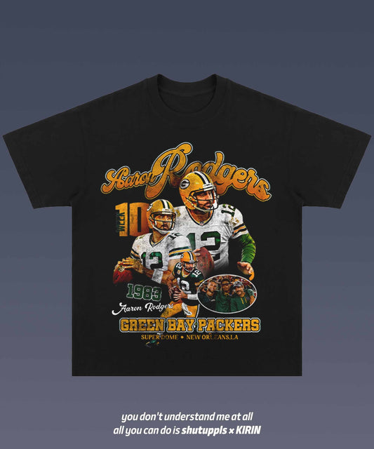 Aaron Rodgers 1.1 TEE - AMERICAN FOOTBALL GRAPHIC TEE