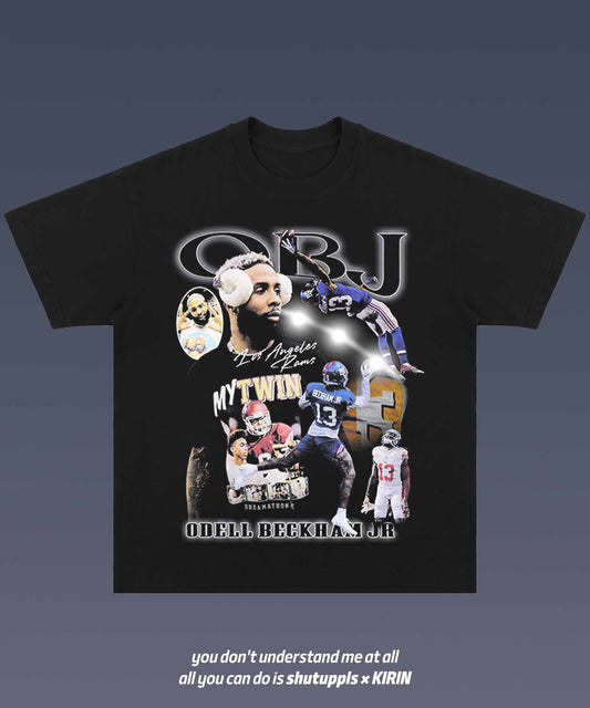 NFL/Odell Beckham Jr/OBJ 2.2 TEE - AMERICAN FOOTBALL GRAPHIC TEE