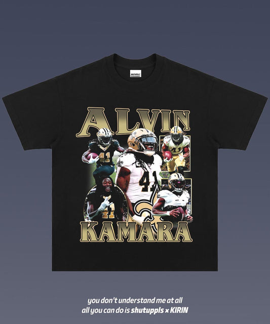 Alvin Kamara 1.0 TEE - AMERICAN FOOTBALL GRAPHIC TEE