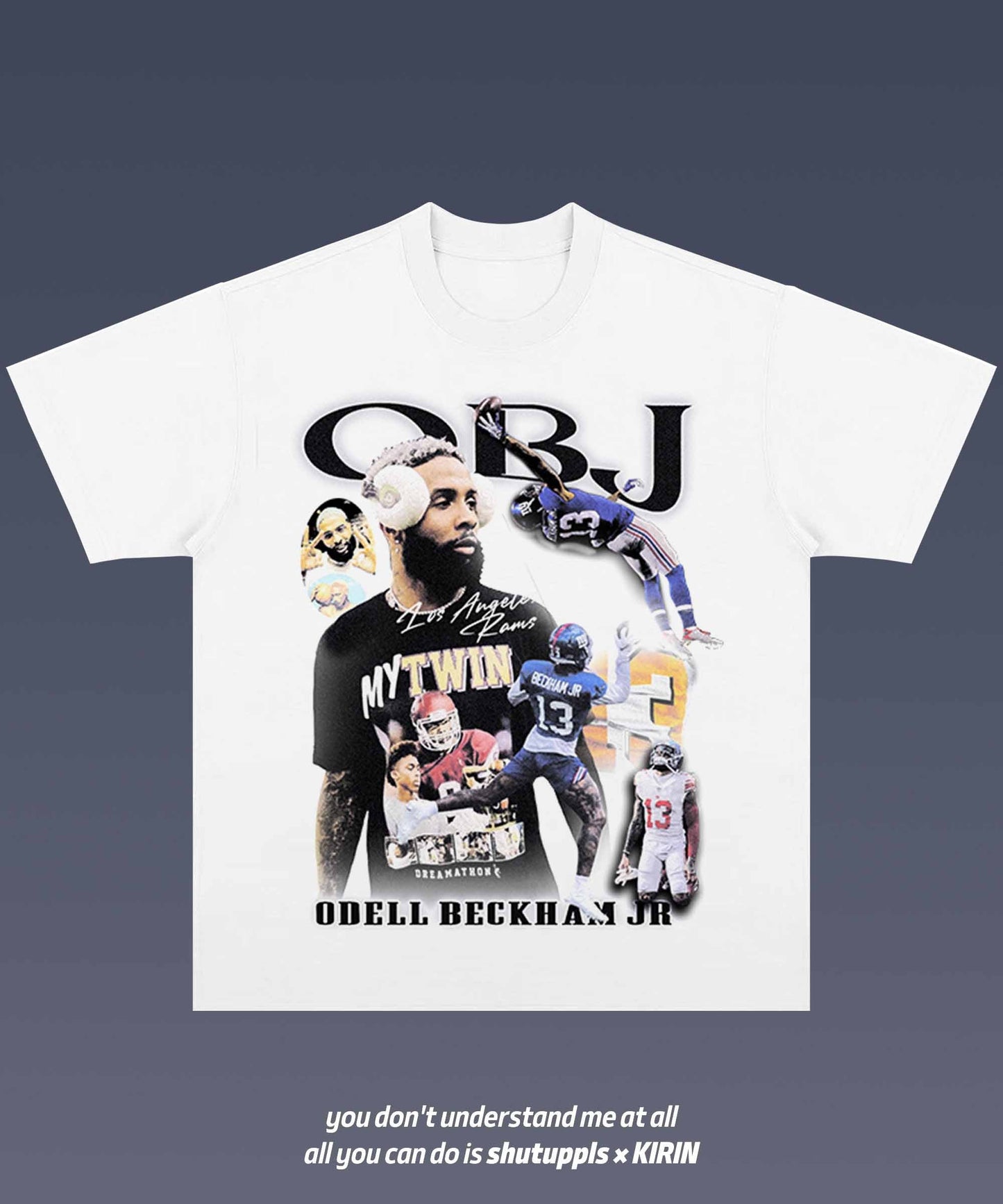 NFL/Odell Beckham Jr/OBJ 2.2 TEE - AMERICAN FOOTBALL GRAPHIC TEE