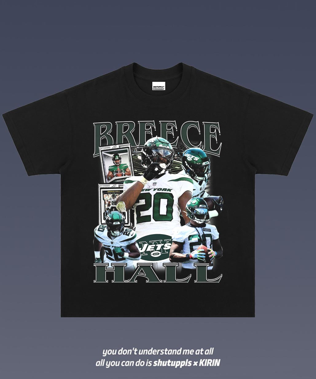 Breece Hall 1.0 TEE - AMERICAN FOOTBALL GRAPHIC TEE