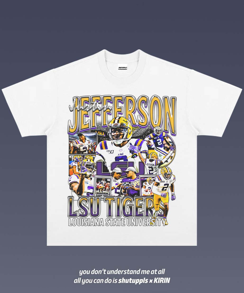 USTIN JEFFERSON 1.0 TEE - AMERICAN FOOTBALL GRAPHIC TEE