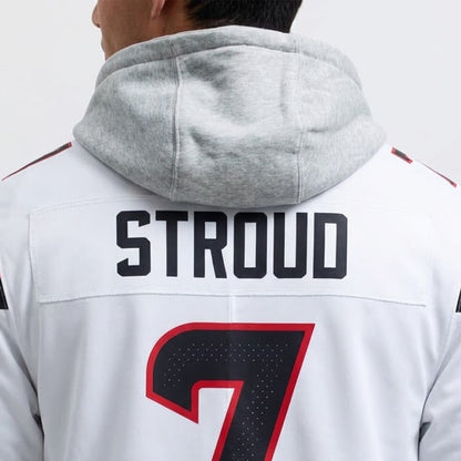 Houston Texans Team Vapor F.U.S.E. Stitched Away Limited Jersey 2026 - White