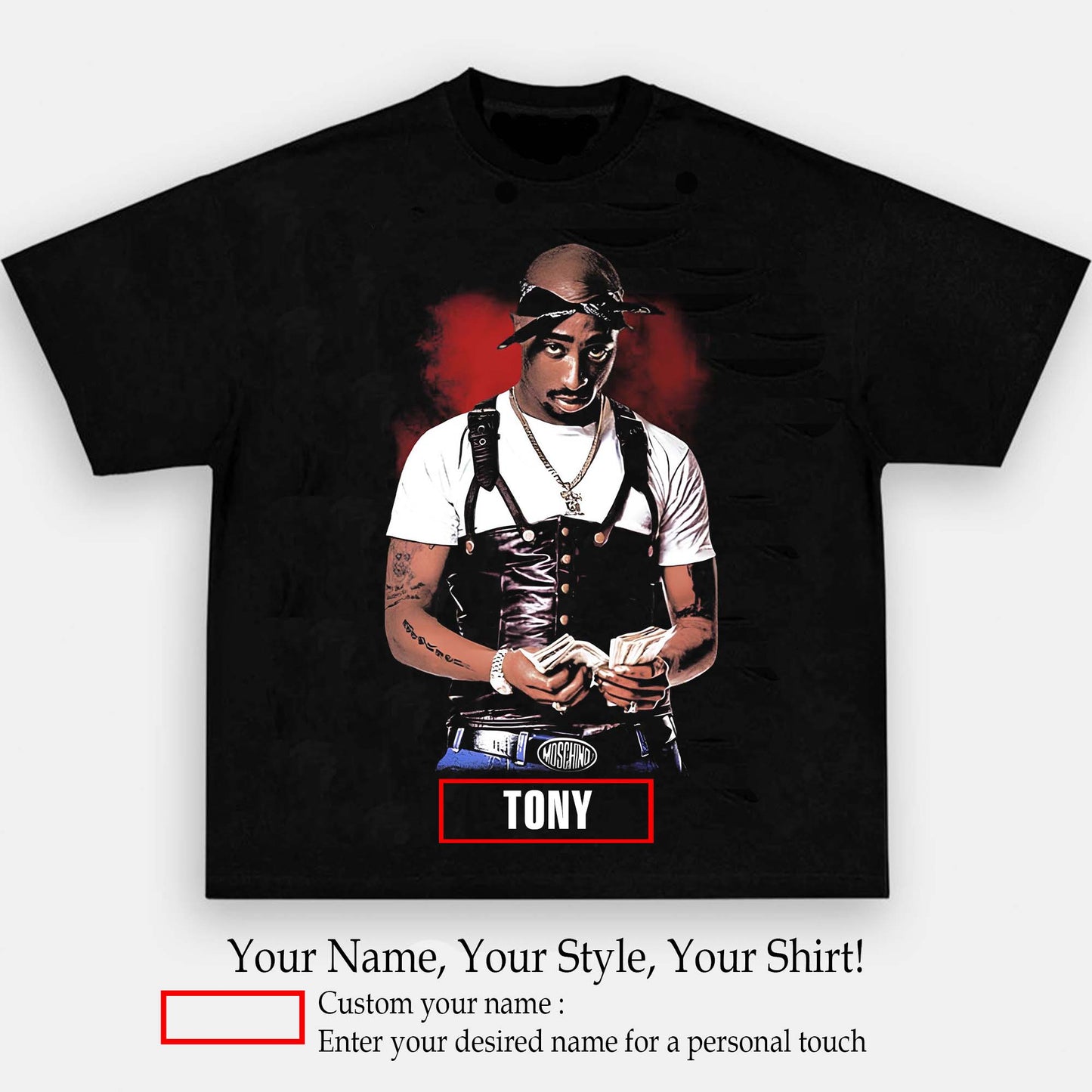 2PAC (V2) TEE (SS) | Personalize with Your Name