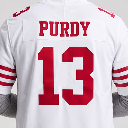 San Francisco 49ers Team 2026 Away Vapor F.U.S.E. Stitched Limited Jersey - White