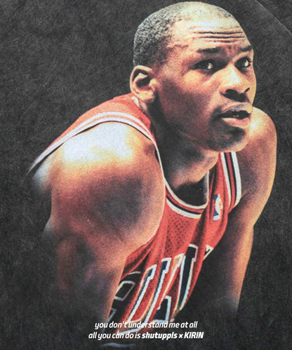 MJ Michael Jordan 1.1 BIG FACE GRAPHIC TE