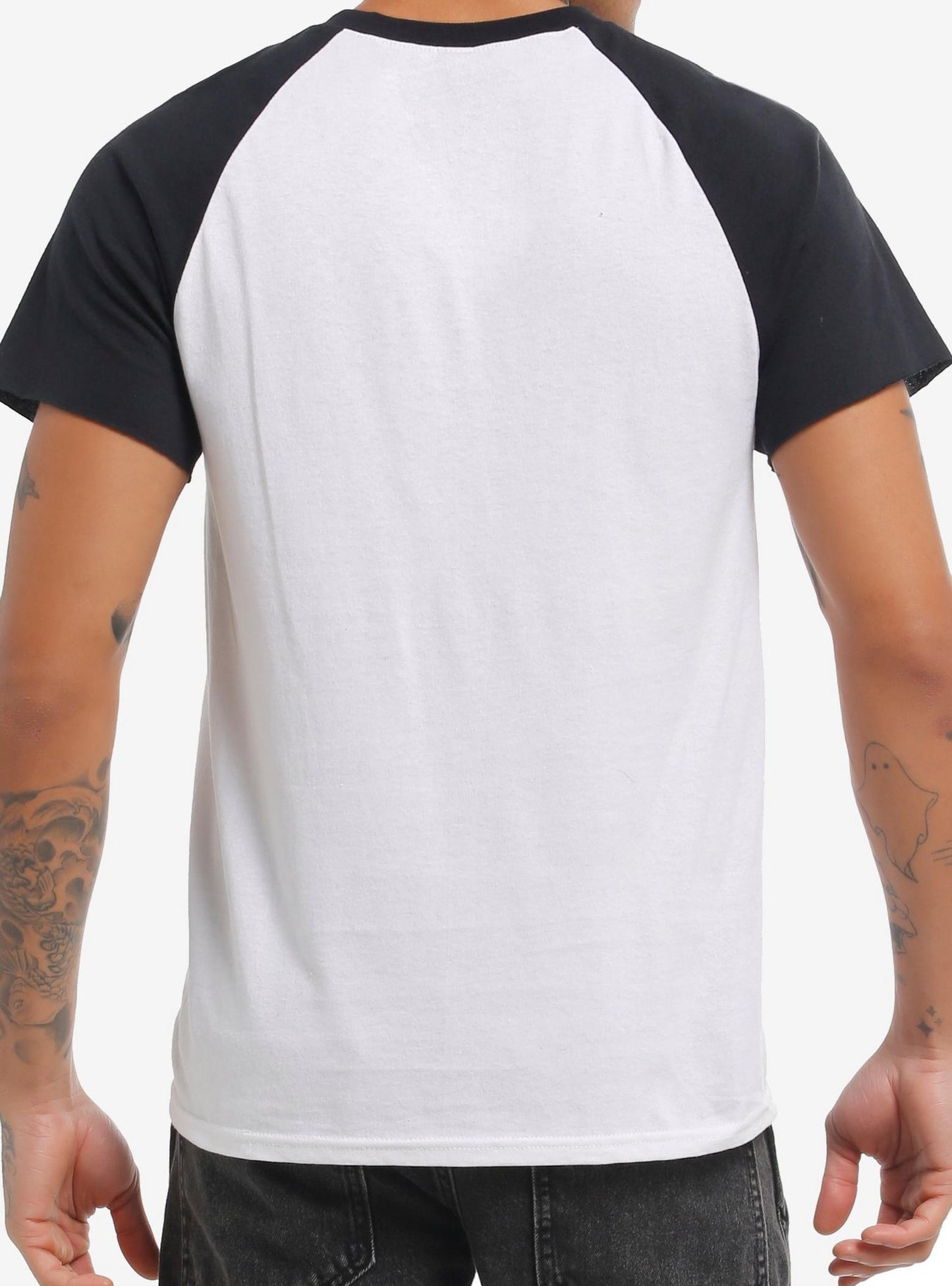 Hellfire Club Shirt - Stranger Things Faded Hellfire Club Raglan T-Shirt