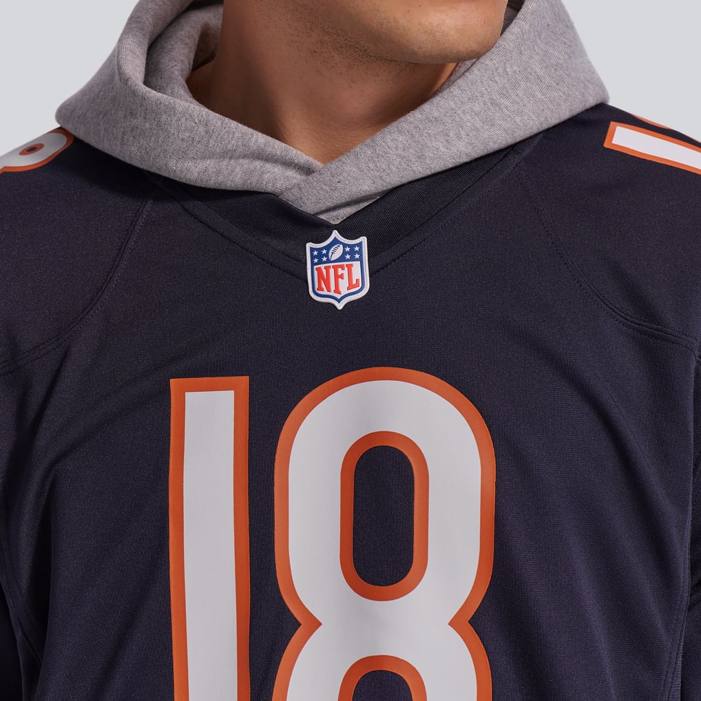 Chicago Bears 2026 Home Player Game Jersey Navy