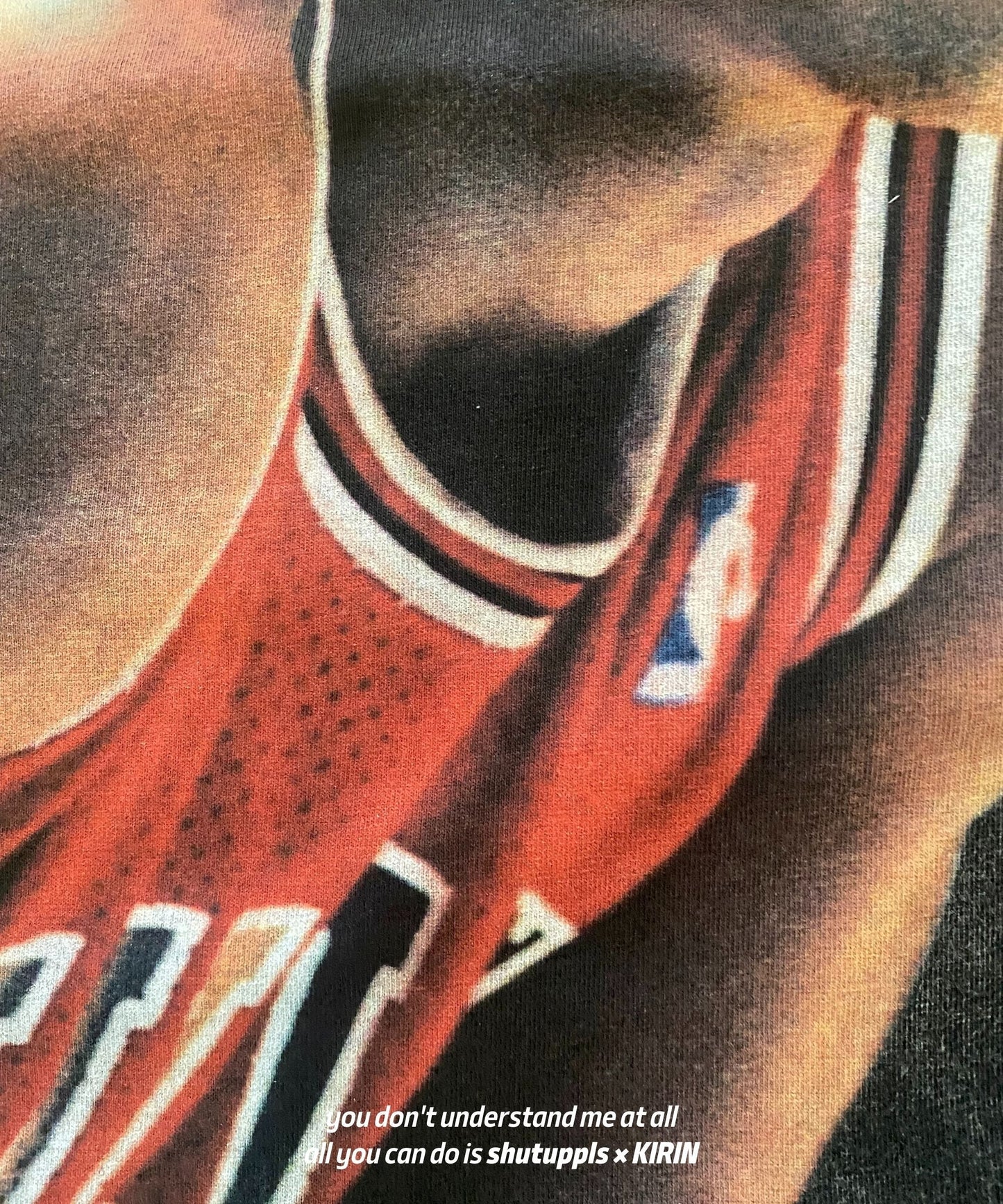 MJ Michael Jordan 1.1 BIG FACE GRAPHIC TE