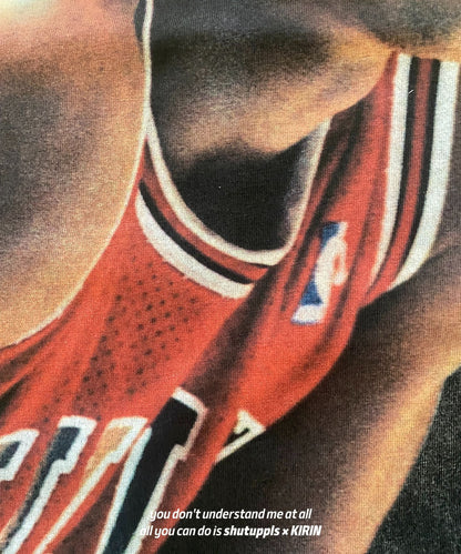 MJ Michael Jordan 1.1 BIG FACE GRAPHIC TE