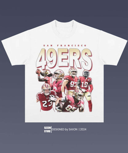 49ERS 1.2 TEE - AMERICAN FOOTBALL GRAPHIC TEE