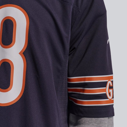 Chicago Bears 2026 Home Player Game Jersey Navy