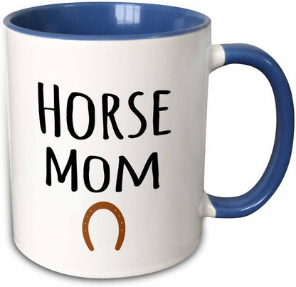 Horse Mom - for female equus owners and girl equine lovers Mugs