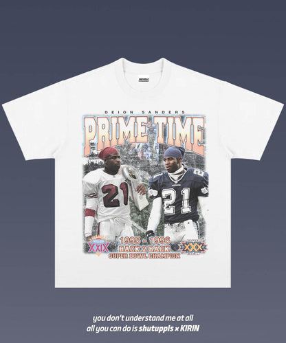 Deion Sanders 1.9 TEE - AMERICAN FOOTBALL GRAPHIC TEE