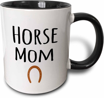 Horse Mom - for female equus owners and girl equine lovers Mugs