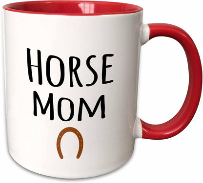 Horse Mom - for female equus owners and girl equine lovers Mugs