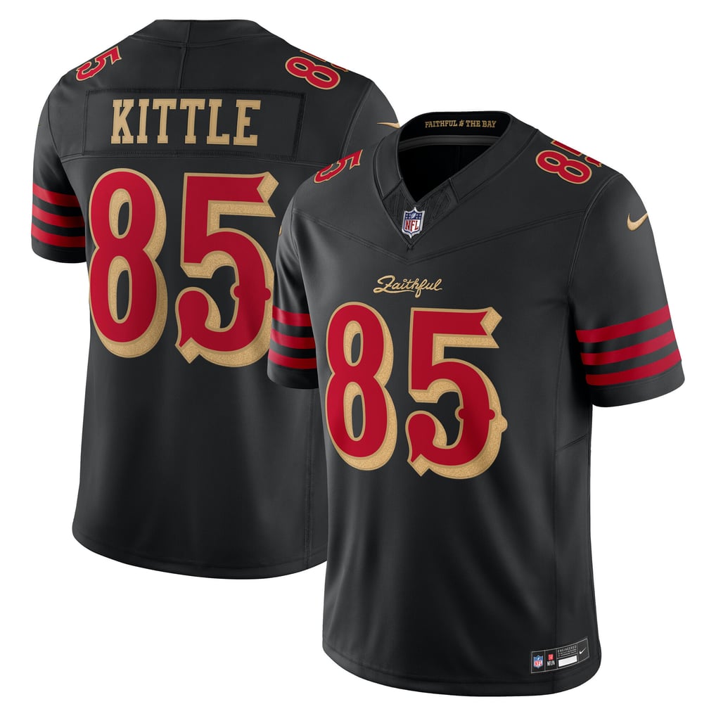 San Francisco 49ers 2026 Rivalries Collection Stitched Limited Jersey - Black