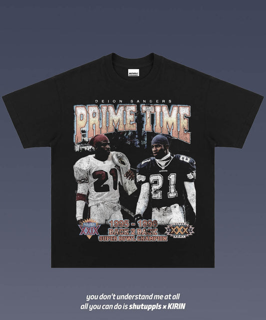 Deion Sanders 1.9 TEE - AMERICAN FOOTBALL GRAPHIC TEE