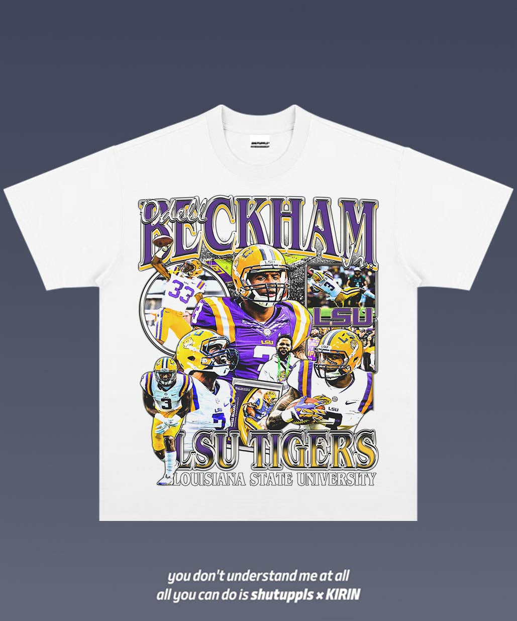 NFL/Odell Beckham Jr/OBJ 3.8 TEE - AMERICAN FOOTBALL GRAPHIC TEE