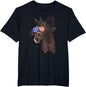 American Flag Horse 4th Of July Vintage Patriotic Rider T-Shirt