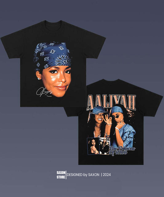 AALIYAH 2.6 BIG FACE GRAPHIC TEE