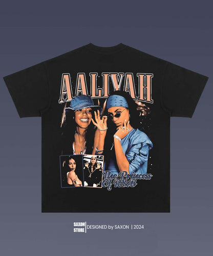 AALIYAH 2.6 BIG FACE GRAPHIC TEE