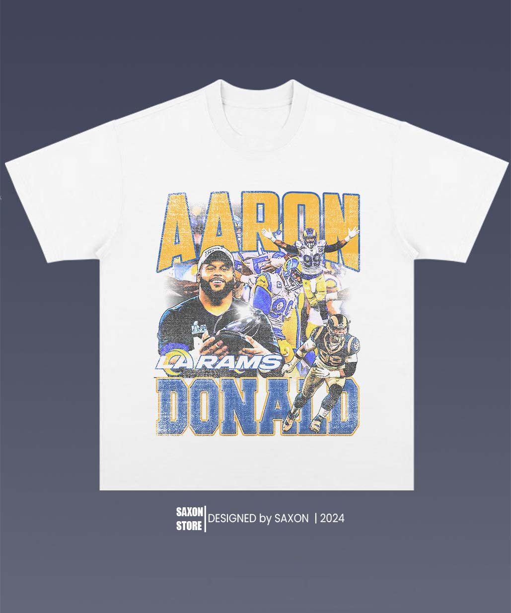 AARON DONALD 1.3 TEE - AMERICAN FOOTBALL GRAPHIC TEE