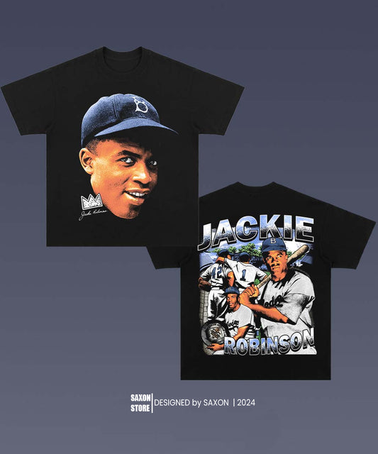 ACKIE ROBINSON 1.0 BIG FACE GRAPHIC TEE