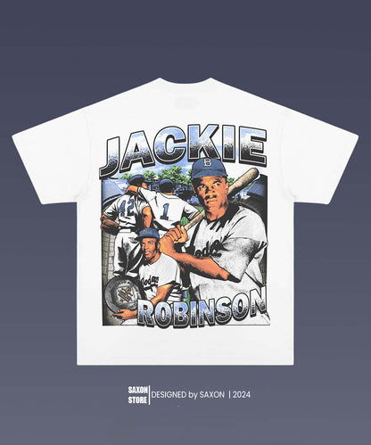 ACKIE ROBINSON 1.0 BIG FACE GRAPHIC TEE