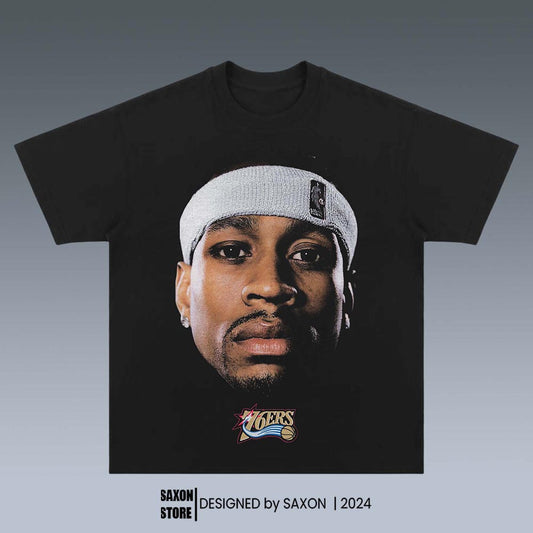 AI& ALLEN IVERSON& THE ANSWER GRAPHIC TEE