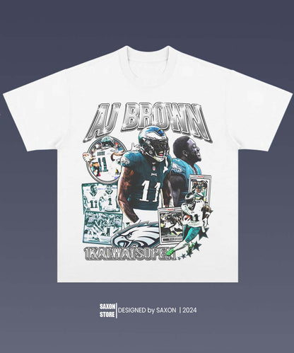 AJ BROWN 1.0 TEE - AMERICAN FOOTBALL GRAPHIC TEE