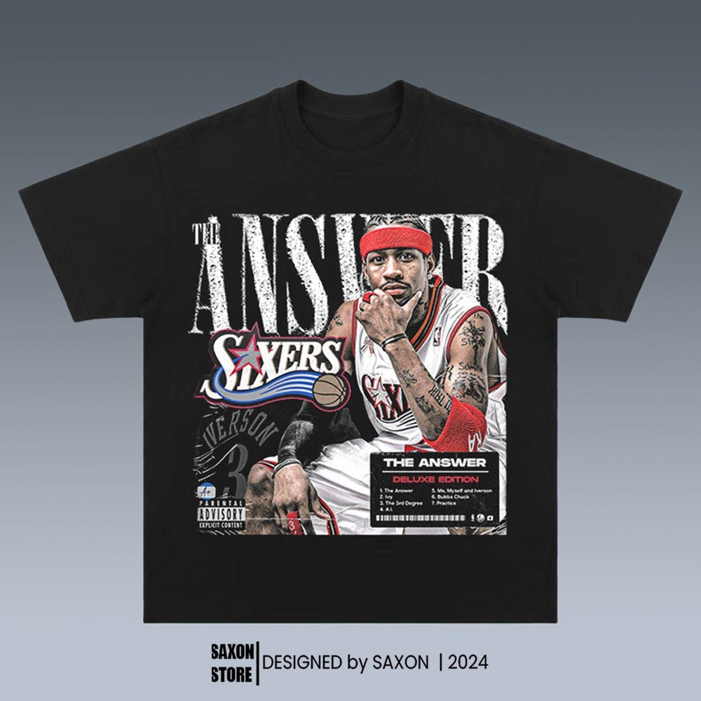 ANSWER& ALLEN IVERSON GRAPHIC TEE