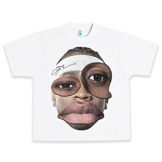 Allen Iverson Collage Heavyweight Graphic Tee Shirt