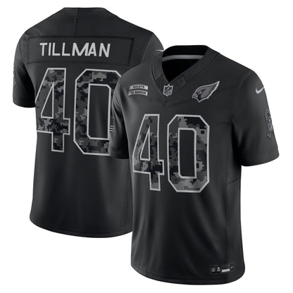 Arizona Cardinals 2026 Salute to Service Retired Player Stitched Limited Jersey - Black