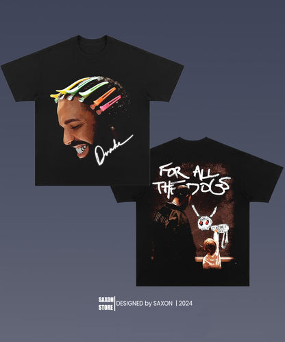 Aubrey Drake Graham 6.3 BIG FACE GRAPHIC TEE