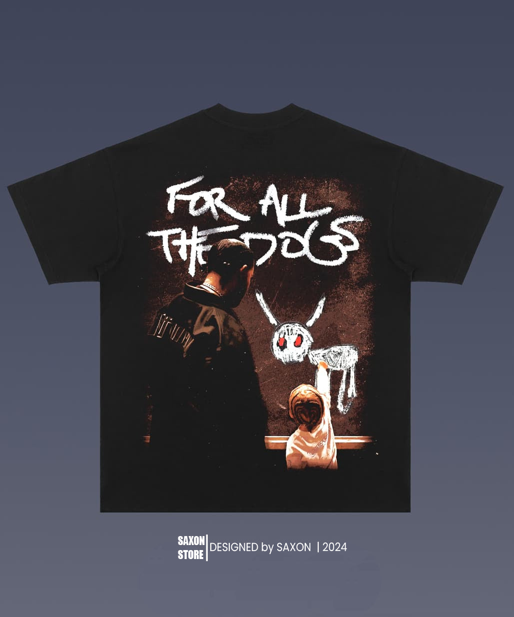 Aubrey Drake Graham 6.3 BIG FACE GRAPHIC TEE