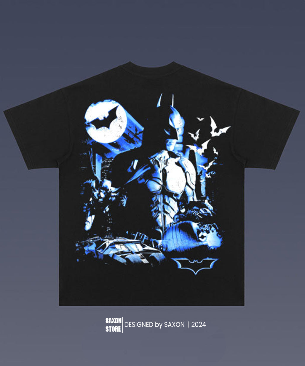 BATMAN 1.0 BIG FACE GRAPHIC TEE