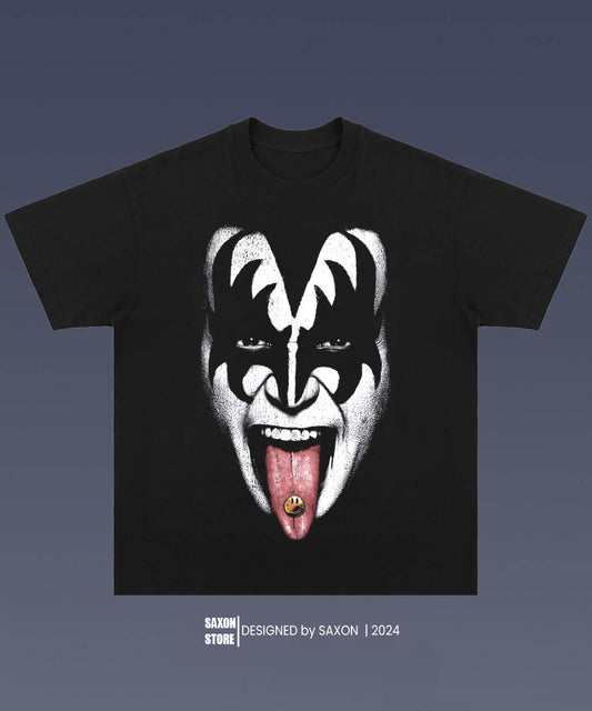 KISS 1.4 BIG FACE GRAPHIC TEE